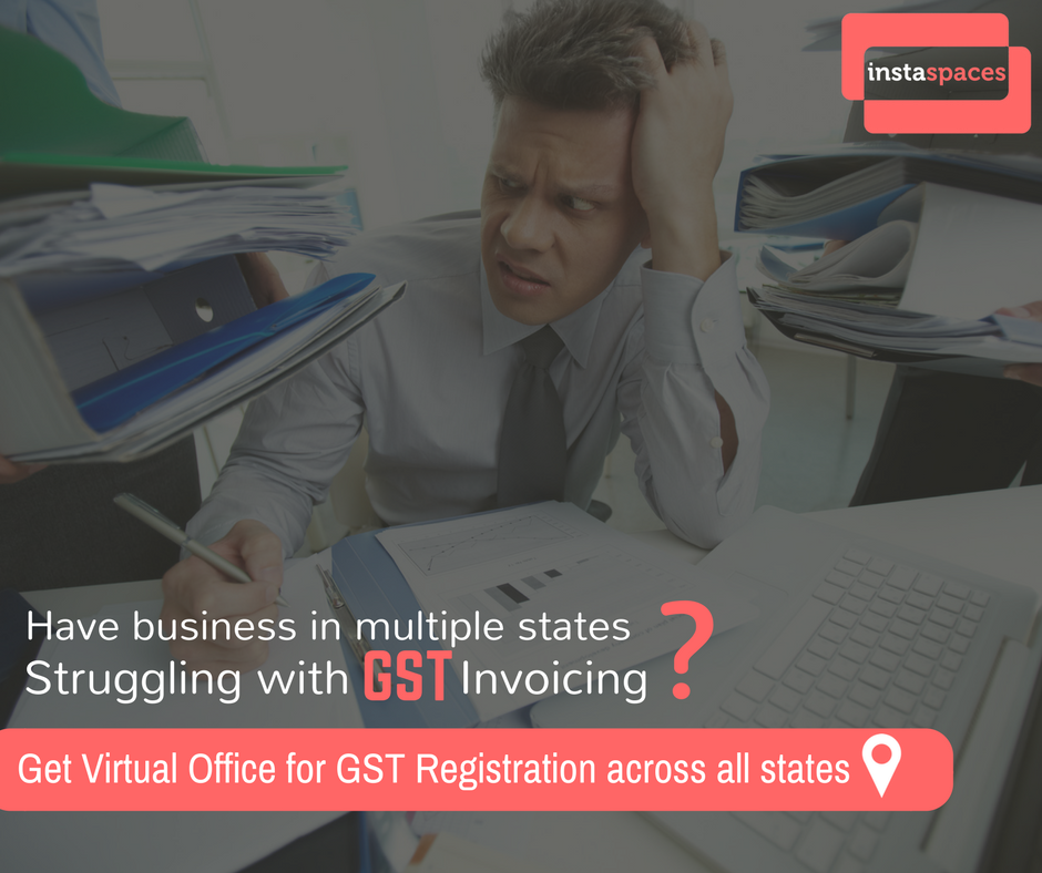 gst registration in mumbai using Virtual office 