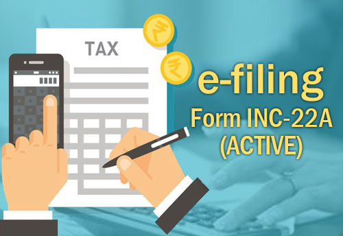 E-form ACTIVE before 15th June 2019 