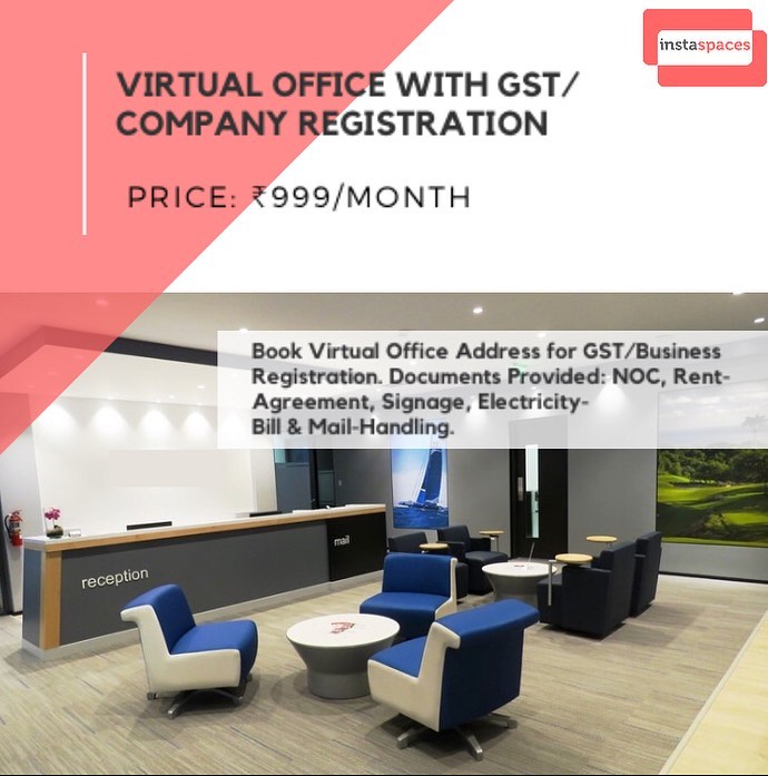 Virtual Office for GST Registration at Affordable Prices