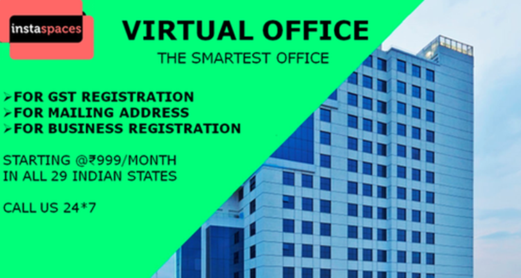 Book best Virtual office address for GST Registration in India