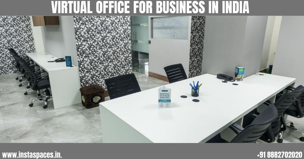 You can get virtual office space for GST registration in India