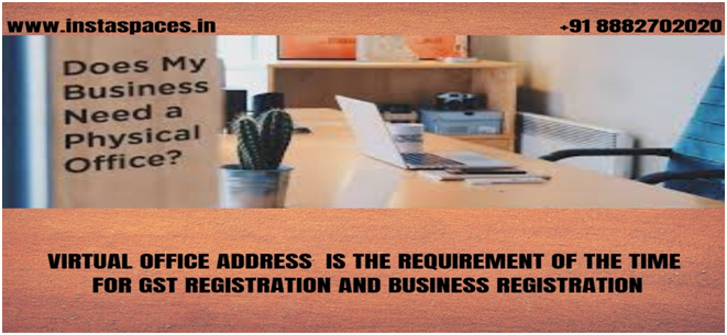 Book virtual office address for GST and business registration in India