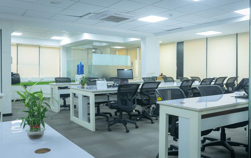 Where can I find an office space in India to start a business
