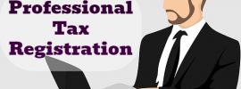 What is the professional tax registration process?