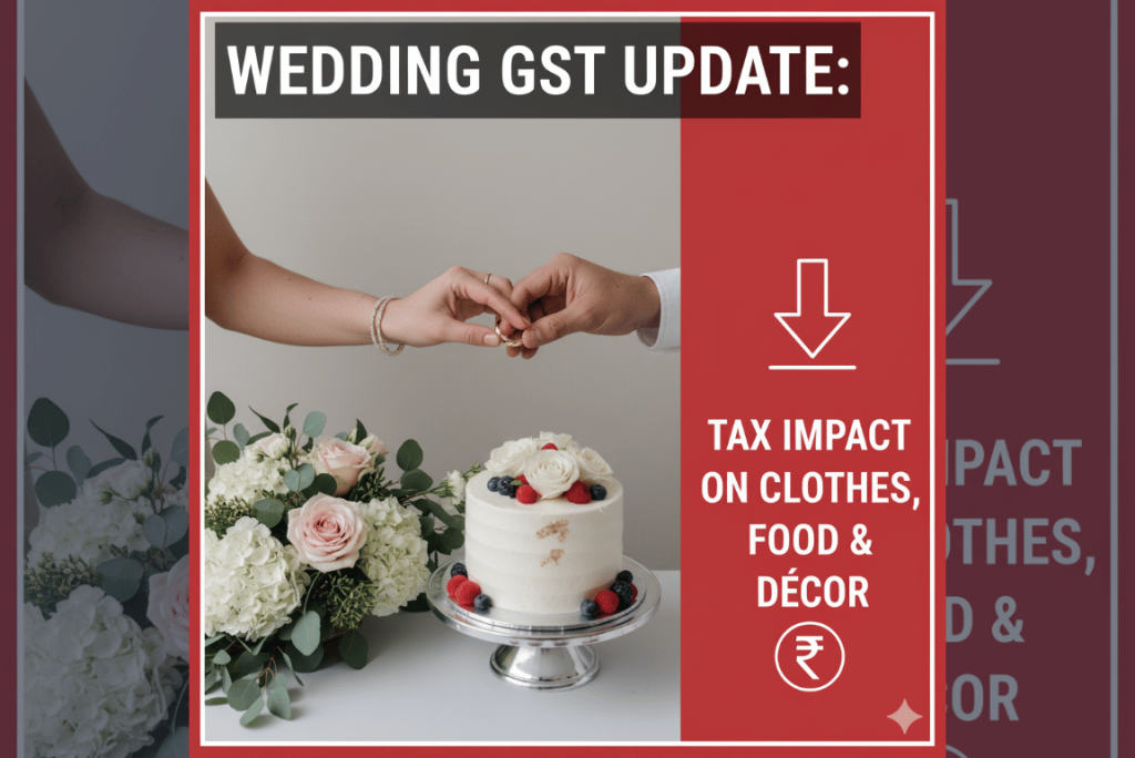 Wedding Costs Under GST 2025